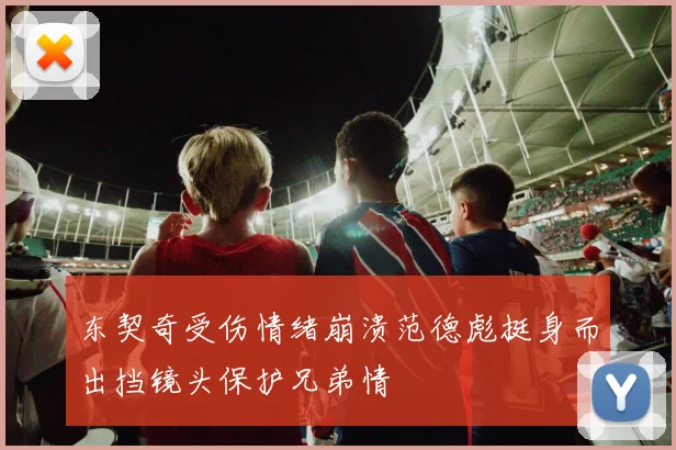 东契奇受伤情绪崩溃范德彪挺身而出挡镜头保护兄弟情